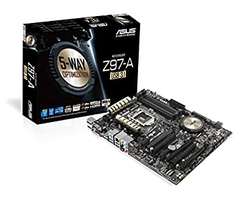 【中古】 ASUS エイスース 母ちゃんゲーム盤 ATX Z97-A