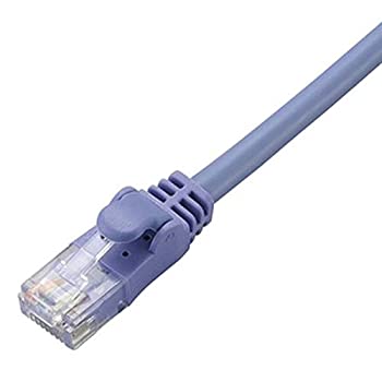 【未当て嵌める】【中古】 エレコム ローカルエリアネットワーク有線テレビ CAT6 3m 爪折れ押しとどめる繋ぎ cat6標準尺度 標準尺度 青色 LD-GPN/BU3