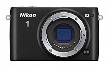 【中古-非常に良い】 Nikon ニコン ミラーレス一眼 Nikon ニコン 1 S2 ボディー ブラック S2BK