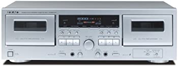 【中古-非常に良い】 TEAC ダブルオートリバースカセットデッキ シルバー W-890RMK2-S