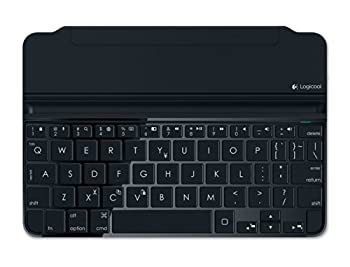 【中古-人並み外れたに好いたらしい】 Logicool ロジクール ウルトラスリムマグネットクリップキーボードカバーfor iPad mini/Retina間隔文字薄墨色 iK0760SG