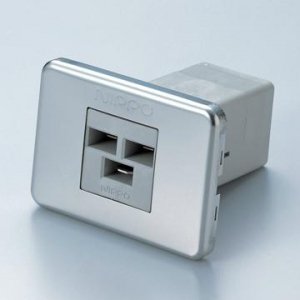 【未使用】【中古】 ニッポ DNL MKコンセント 什器用接地形2Pコンセント 3PEF