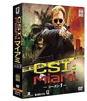 【未使用】【中古】 CSI:マイアミ コンパクト DVD BOX シーズン1