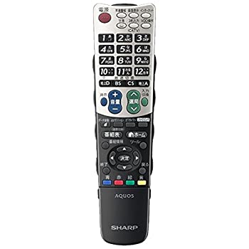 【中古-人並み外れたに好いたらしい】 SHARP 小ざかしい 液晶テレビ受像機用遠隔操作 RRMCGA934WJSA (0106380339)