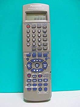 【中古-人並み外れたに好いたらしい】 Panasonic パナソニック 映像媒体遠隔操作 EUR7901KZ0