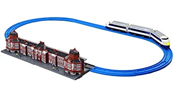 【未使用】【中古】 プラレール ライト付0系新幹線と東京駅セット