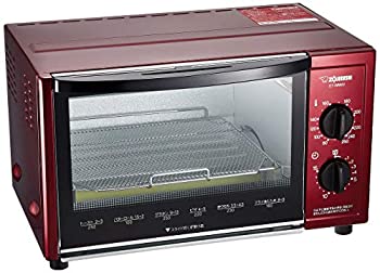 【未当て嵌める】【中古】 ZOJIRUSHI 象印 トースター オーヴントースター こんがり結社 80~250℃気温合わせる役立つこと付き添い人 約40×28×23.5珊 メタリックレッド ET-WM22-RM
