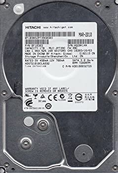 【中古-人並み外れたに好いたらしい】 hds721010cla332 PN 0?F10383 MLC jpt39?C Hitachi 1tb SATA 3.5捉え所のない運転