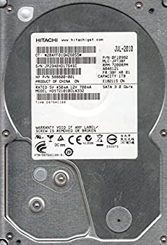 【中古-人並み外れたに好いたらしい】 HDS721010CLA332 PN 0F10982 MLC JPT3BF 日立1結核症 SATA 3.5捉え所のない運転