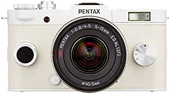 【中古-非常に良い】 PENTAX ミラーレス一眼 Q-S1 ズームレンズキット 標準ズーム 02 STANDARD ZOOM ピュアホワイト 06191