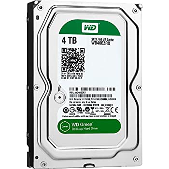 【未当て嵌める】【中古】 Western Digital wd40ezrx 4?結核症緑であることSATA III 64?MB現ナマ5400rpm 3.5in捉え所のない運転
