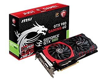 【中古-非常に良い】 MSI GeForce GTX 980グラフィックボード GTX980 GAMING 4G