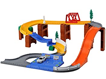 【中古】 トミカ トミカシステム 飛び降りるどうろ仕掛ける ミニカー・トイカー-乗り物のおもちゃ-おもちゃ