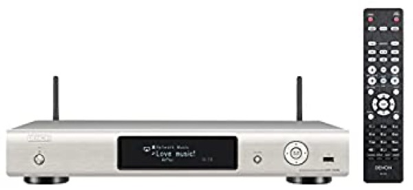 【中古-非常に良い】 DENON デノン ネットワークオーディオプレーヤー ハイレゾ音源対応 プレミアムシルバー DNP-730RE-SP