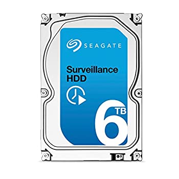 【中古-人並み外れたに好いたらしい】 Seagate Desktop HDD Surveillance HDD 6結核症