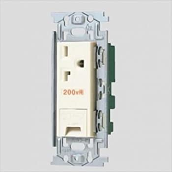 【中古】 15A・20A兼用埋込アースターミナル付接地コンセント (フラット型) WN1932 5個