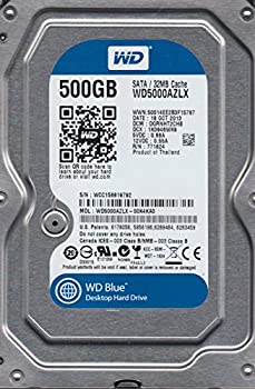【中古】 wd5000azlx-00?K4ka0 DCM dgrnht2chb Western Digital 500?GB SATA 3.5捉え所の無い運転