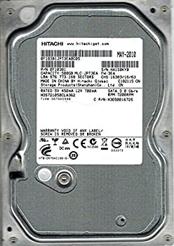【中古-人並み外れたに好いたらしい】 HITACHI 日立 HDS721050CLA362 P/N 0F10381 MLC JPT3EA 500GB