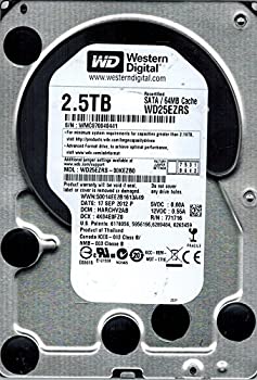 【中古】 Western Digital wd25ezrs-00kezb0?2.5tb DCM harchv2ab｜ムジカ＆フェリーチェ店