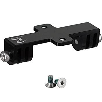 【中古-非常に良い】 REC-MOUNTST (レックマウント) ダブル用ベースアダプター base adapter for Double ライト2台 ライト&カメラ同時装着の為のアダプター