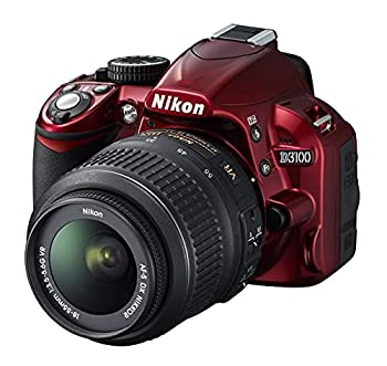 【中古】 Nikon ニコン デジタル一眼レフカメラ D3100 18-55 VR Kit D3100 RD|ムジカ&フェリーチェ店