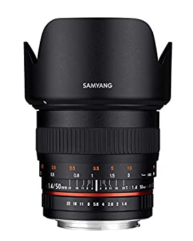 【中古-非常に良い】 SAMYANG SY50M-C EFカメラ 標準プライムレンズ 固定プライム Canon EOS EF デジタル一眼レフ用
