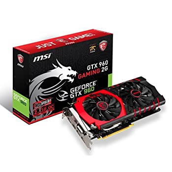 【未当て嵌める】【中古】 MSI GeForce GTX 960グラフィックゲーム盤 GTX960 GAMING 2G