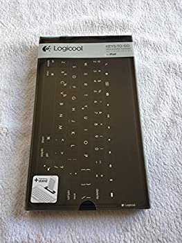 【未使用】【中古】 ロジクール ウルトラポータブル キーボード for iPad ブラック Ik1041bk|ムジカ&フェリーチェ店