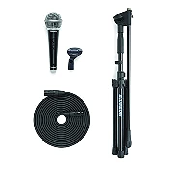 【中古-非常に良い】 SAMSON VP10X マイクロフォン バリューパック (XLRオス-XLRメスケーブル仕様)