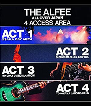 【未使用】【中古】 THE ALFEE ALL OVER JAPAN 4ACCESS AREA 1988 [Blu-ray]