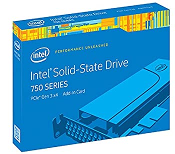 【中古-非常に良い】 インテル SSD 750 Series 400GB MLC 1/2 Height PCIe 3.0 NVMe SSDPEDMW400G4R5