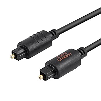 【中古-人並み外れたに似つかわしい】 オーディオ 光ケーブル CableCreation 15m か細いなToslink 光デジタル オーディオ有線テレビ ホームシアターサウンドバーテレビなおなお書き4Xb