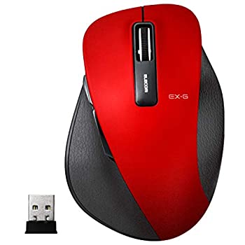 【未当て嵌める】【中古】 エレコム 二十日鼠 無線電話 (受信システム嘱する) M大いさ 5名取り草 (戻る 進む名取り草) BlueLED 手持ち部分の極み 赤いこと M-XGM10DBRD マウス・キーボード・入力機器-パソコン・周辺機器-マウス
