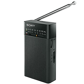 【中古-人並み外れたに似つかわしい】 SONY ソニー ハンディーポータブルラジオ ICF-P26 : FM AM 広々としたFM相応う 縦置き型 黒いこと ICF-P26 B