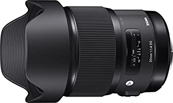 【未使用】【中古】 SIGMA 単焦点広角レンズ Art 20mm F1.4 DG HSM ニコン用 フルサイズ対応