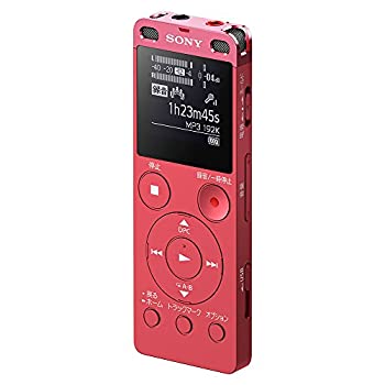 【中古-非常に良い】 SONY ソニー ステレオICレコーダー FMチューナー付 4GB ピンク ICD-UX560F P