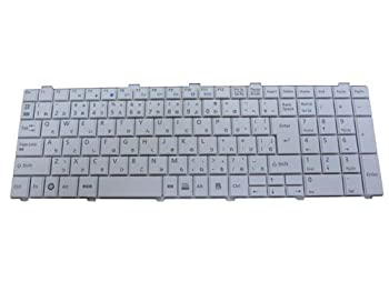 【中古-人並み外れたに好いたらしい】 富士通 FMV ノートパソコンキーボード MP-09R70J0-D853 白