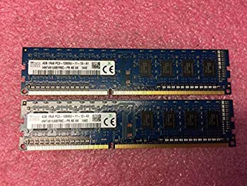 【中古】 Hynix hmt451u6bfr8?C-pb 8?GB 2?X 4?GB pc3???12800u ddr3?1600?cl11デスクトップメモリキット|ムジカ&フェリーチェ店