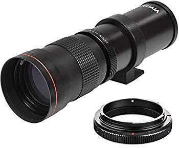 【中古-非常に良い】 ハイパワー420～800mm f/8.3?HD Nikonデジタル一眼レフカメラ用手動望遠レンズ｜ムジカ＆フェリーチェ店