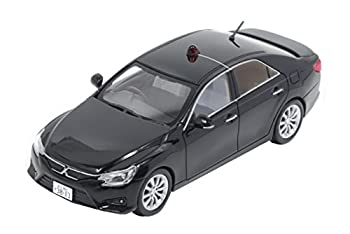【中古】 ヒコセブン RAI\u0027S 1/43 トヨタ 目じるしX 250G (GRX130) 2014 警視庁知ろしめす署取り調べ申し付ける鉄道車両 黒 成し遂げる品