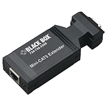 【未当てはめる】【中古】 ブラックボックスCorp ac602?a Mini cat5?VGA傍受機ビデオコンソールブラックボックスCorporation ac602?aブラックボックスKVM取り替えっこ