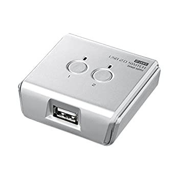 【中古-人並み外れたに好いたらしい】 サンワサプライ USB2.0手動うつり変わり器(2回路) SW-US22N