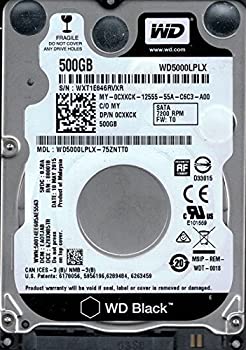 【中古】 wd5000lplx-75zntt0?DCM ea0tjab wxt1e Western Digital 500?GB｜ムジカ＆フェリーチェ店