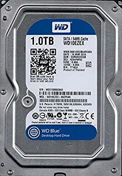 【未使用】【中古】 wd10ezex-00zf5?a0?DCM ehrnnv2cgb wcc1s Western Digital 1tb