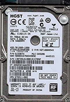 【中古-人並み外れたに好いたらしい】 hts541010?a9e680?P/N 0j33073?MLC 地方検事5286?HGST 1tb