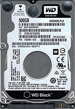 【未当て嵌める】【中古】 wd5000lplx-60zntt1?DCM hvotjvk wxf1?a Western Digital 500?GB