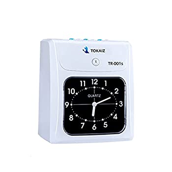 【未使用】【中古】 TOKAIZ タイムレコーダー 本体 6欄印字可能 両面印字モデル タイムカード50枚付き TR-001s｜ムジカ＆フェリーチェ店