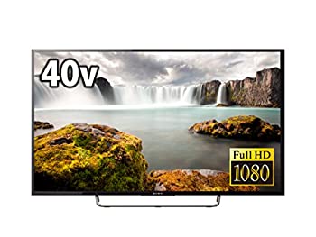 【中古】 SONY ソニー 40V型 液晶 テレビ ブラビア KJ-40W730C フルハイビジョン 外付けHDD裏番組録画対応 2015年モデル ブラック|ムジカ&フェリーチェ店