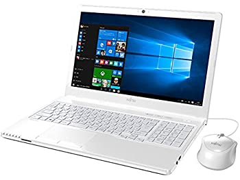 【中古-非常に良い】 富士通 15.6型ノートパソコン FMV LIFEBOOK AH42 Xアーバンホワイト FMVA42XW