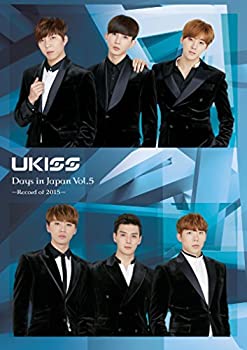 【未使用】【中古】 U-KISS Days in Japan vol.5 [DVD]